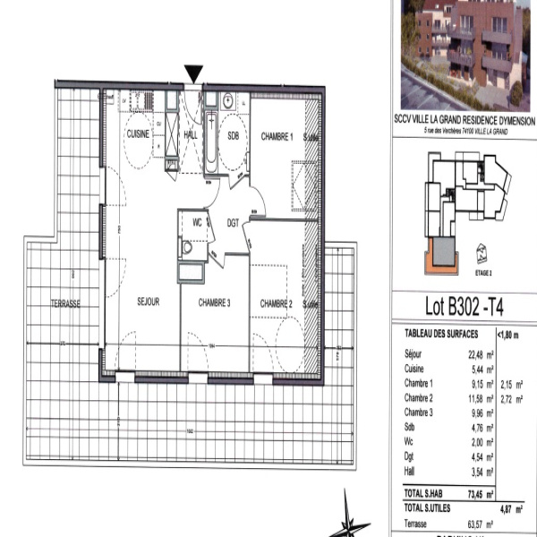 Offres de location Appartement Ville-la-Grand 74100